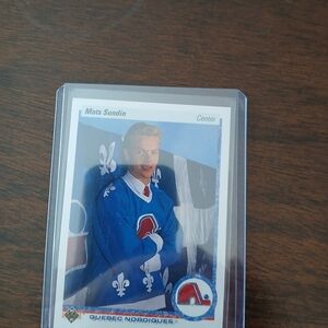 Quebec Nordiques Trading Card - Matts Sundin Rookie💥💥💥💥